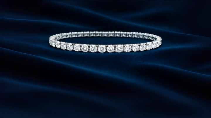Four Prong Lab Grown Diamond Tennis Bracelets - Luxury Diamonds