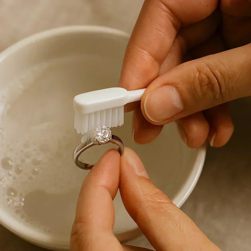 How to Clean Diamond Rings at Home: DIY Jewelry Cleaner That Actually Works