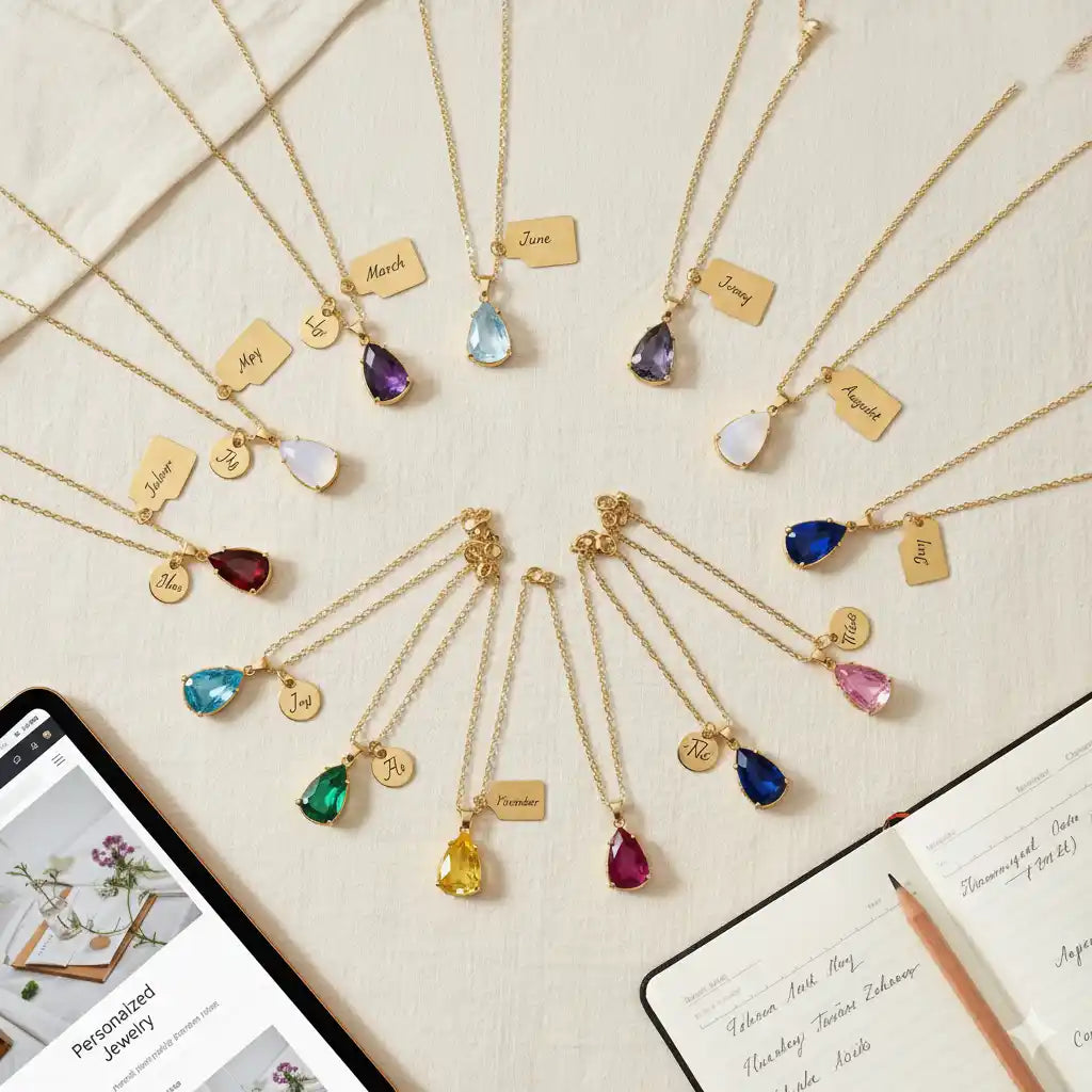 Birthstone Necklaces