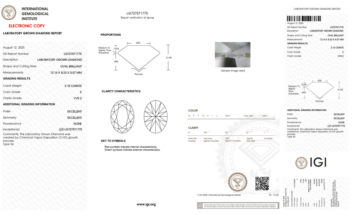 3.15CT Oval Cut Lab Diamond Hidden Halo Ring Luxury Diamonds