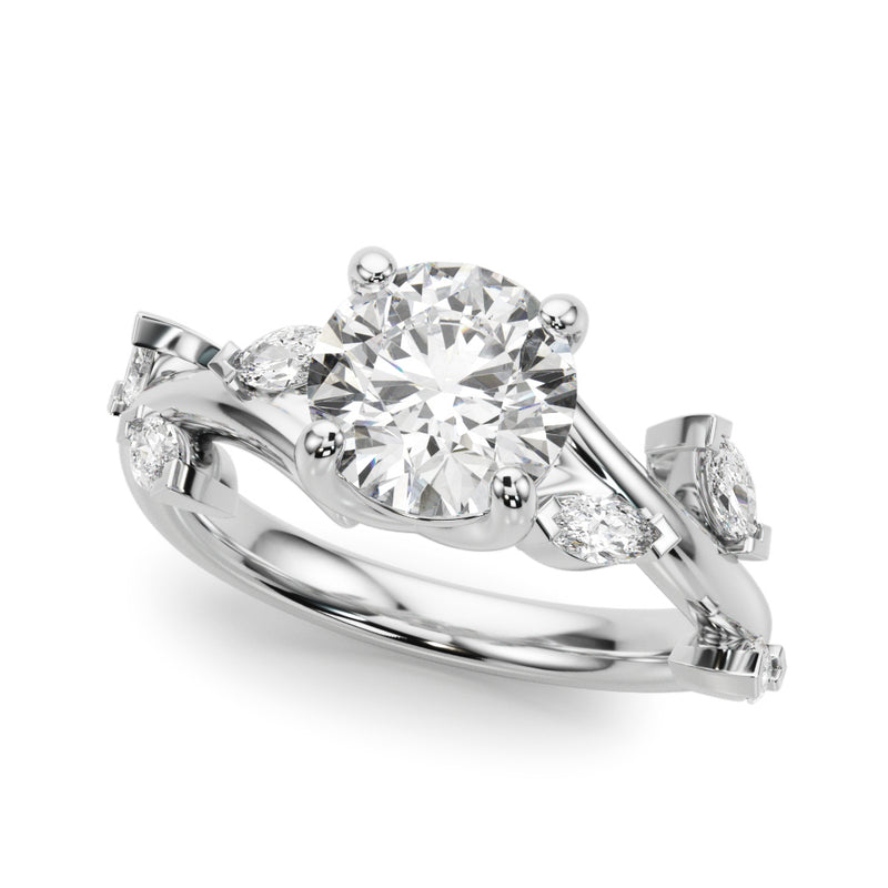 ENGAGEMENT RINGS RD & MQ / 51284-E-3/4