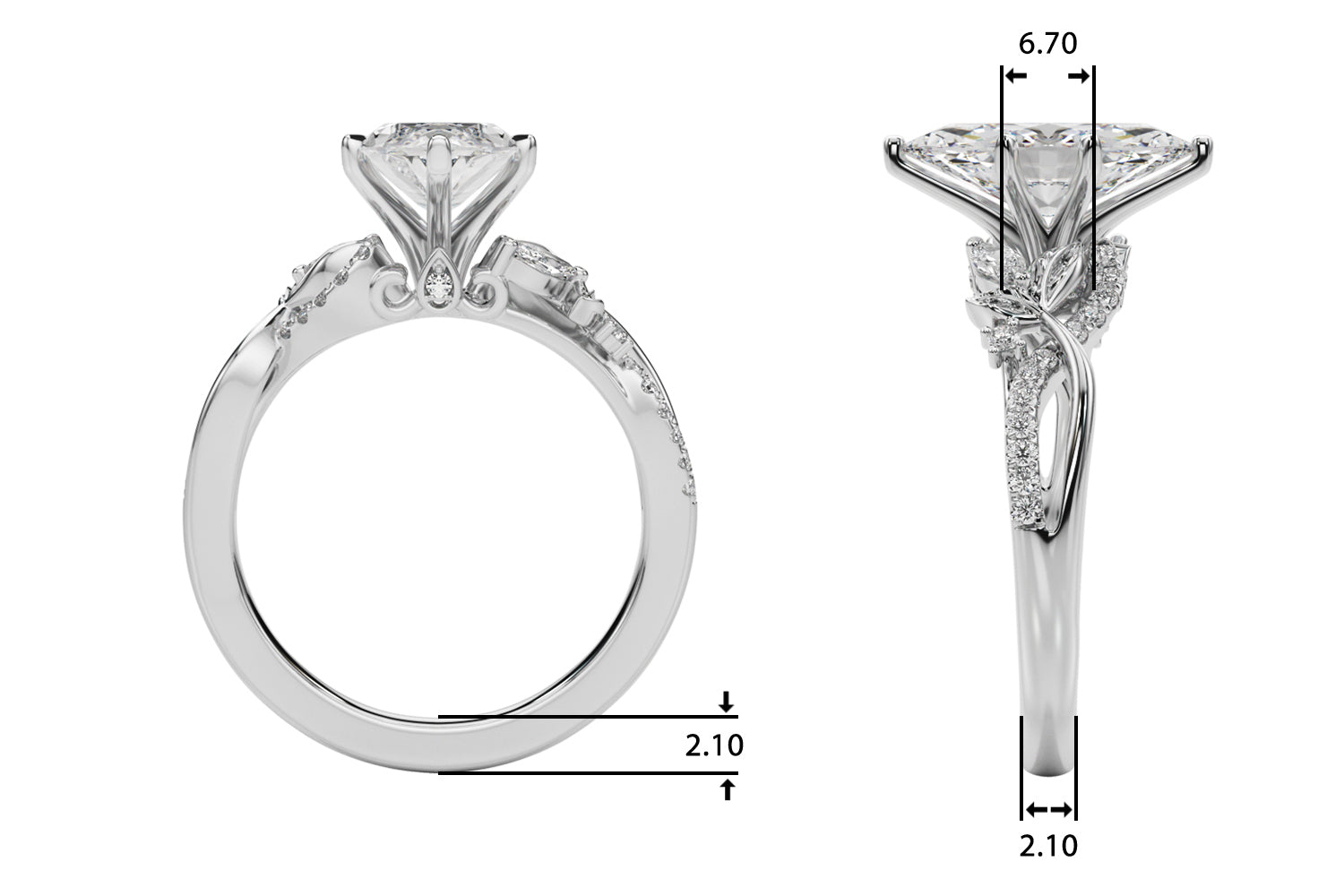 LUX-51355-E Luxury Diamonds