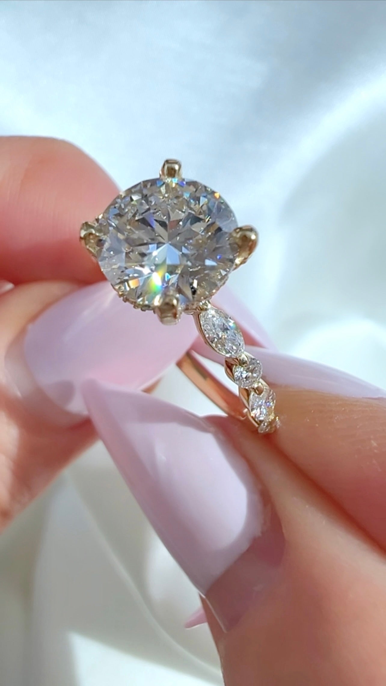 1.77CT Round Brilliant Cut Lab Diamond Ring