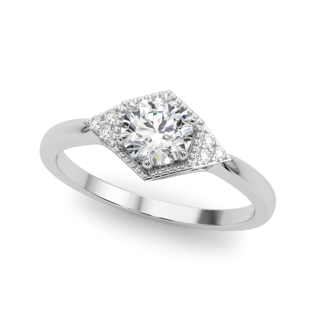 ENGAGEMENT RINGS ROUND / 85311-1/2 Overnight