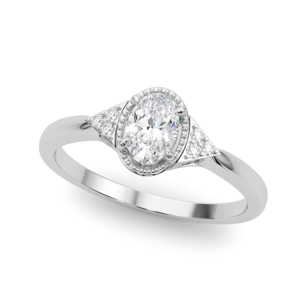 ENGAGEMENT RINGS OVAL / 85313-6X4 Overnight