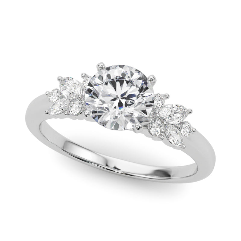 ENGAGMENT RING WITH PEG HEAD / 85335