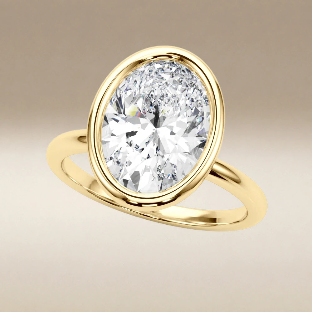 LUX-85511-OV-2CT Luxury Diamonds