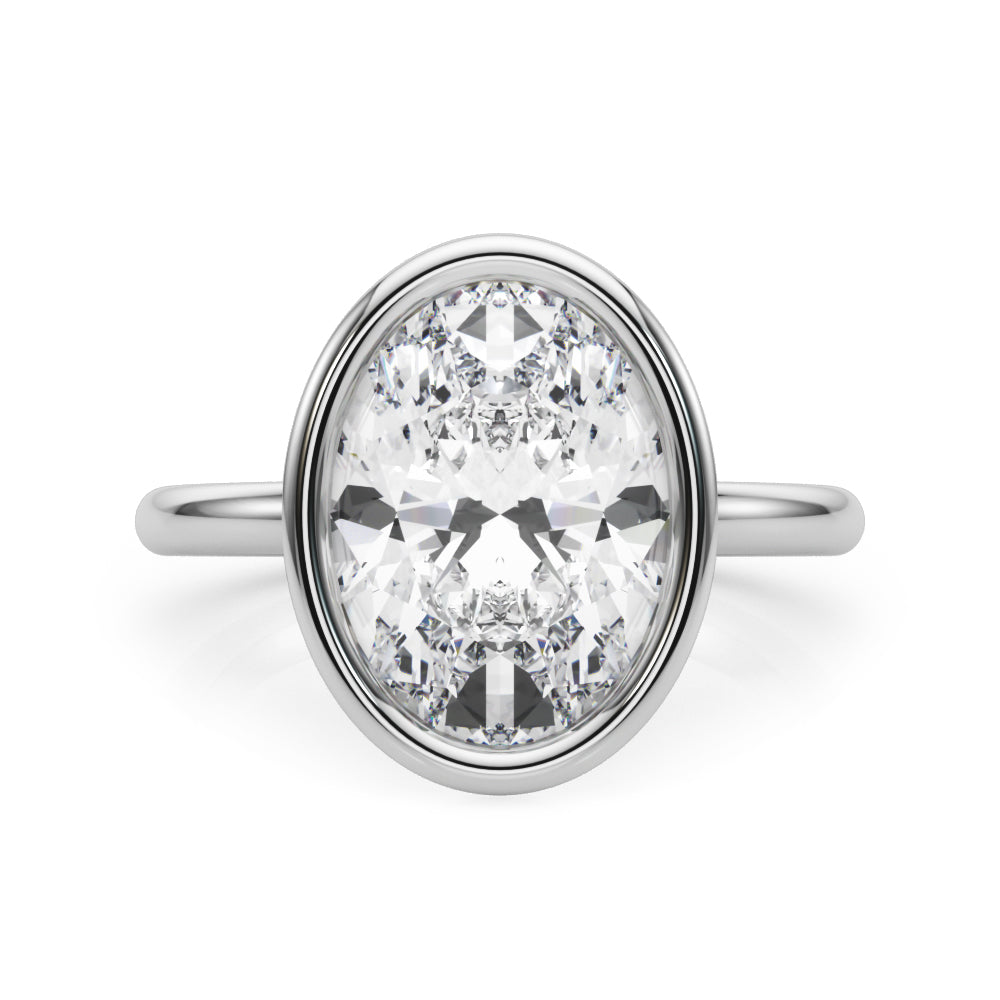 LUX-85511-OV-2CT Luxury Diamonds