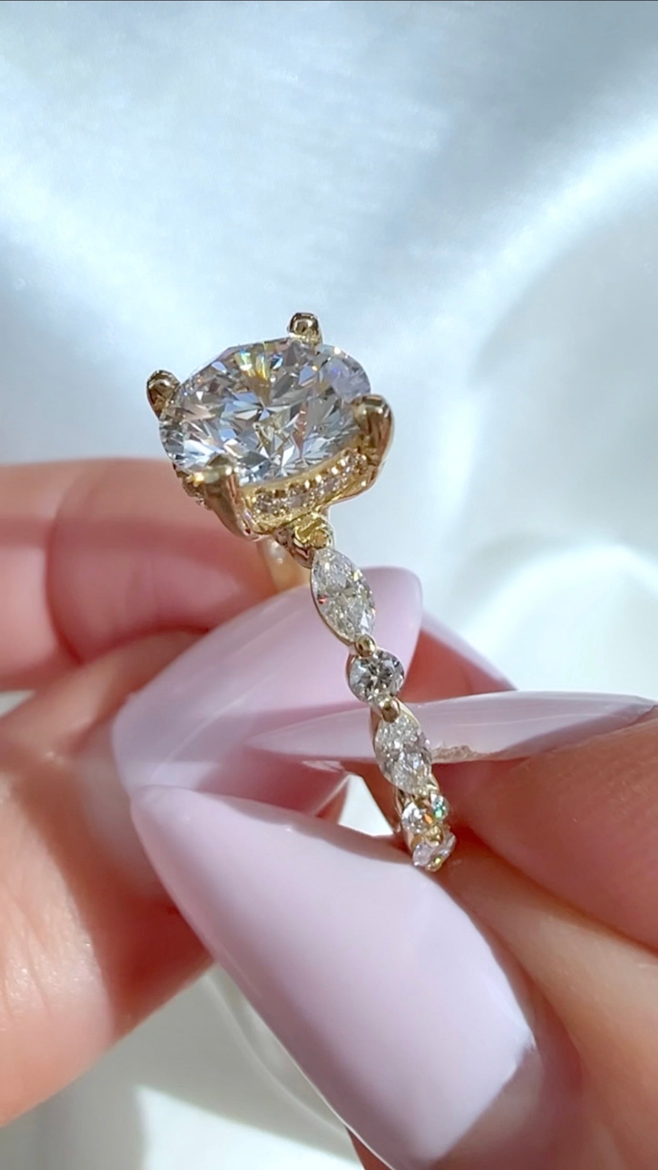 1.77CT Round Brilliant Cut Lab Diamond Ring