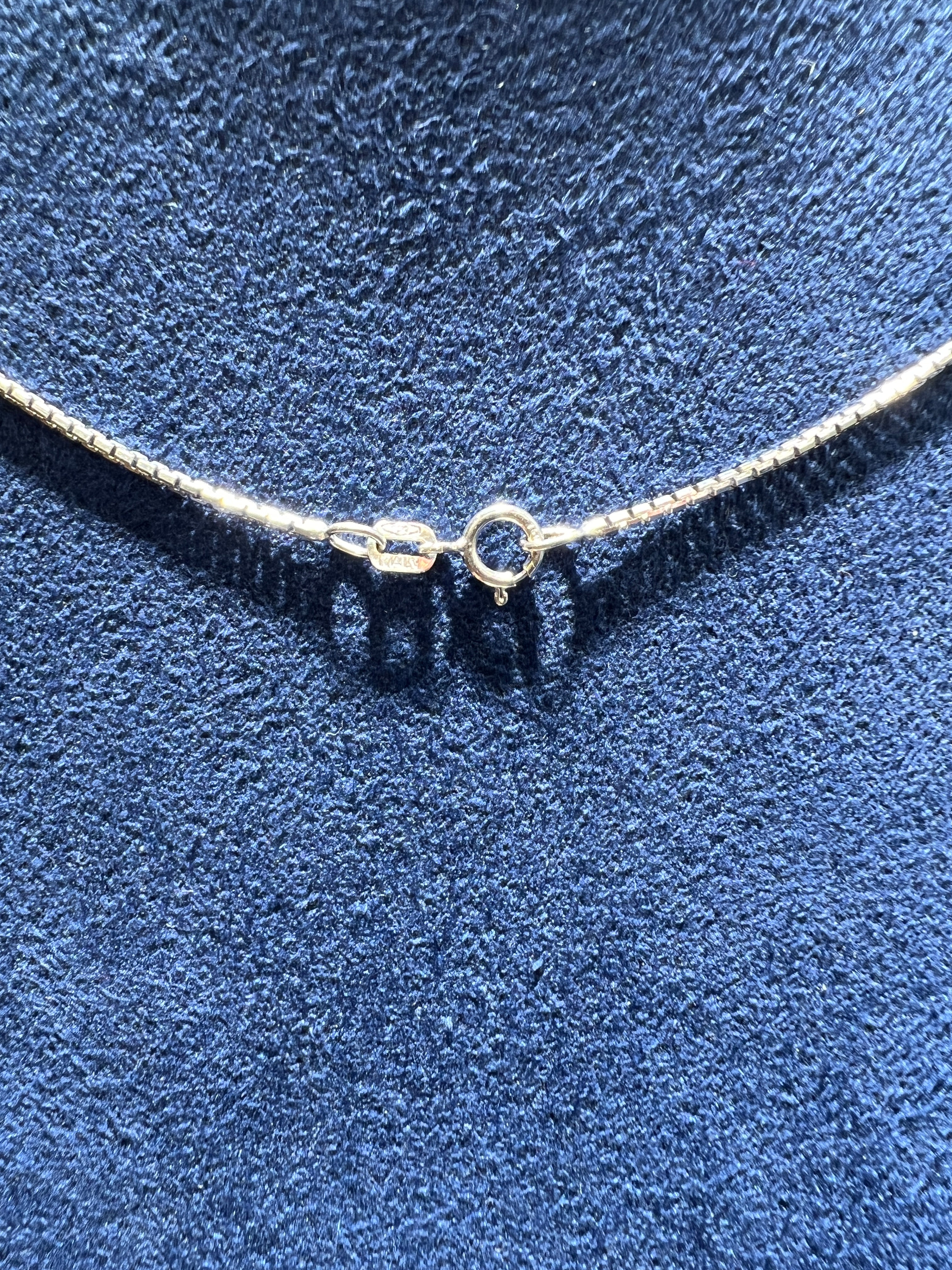 Triple Diamond Drop Necklace