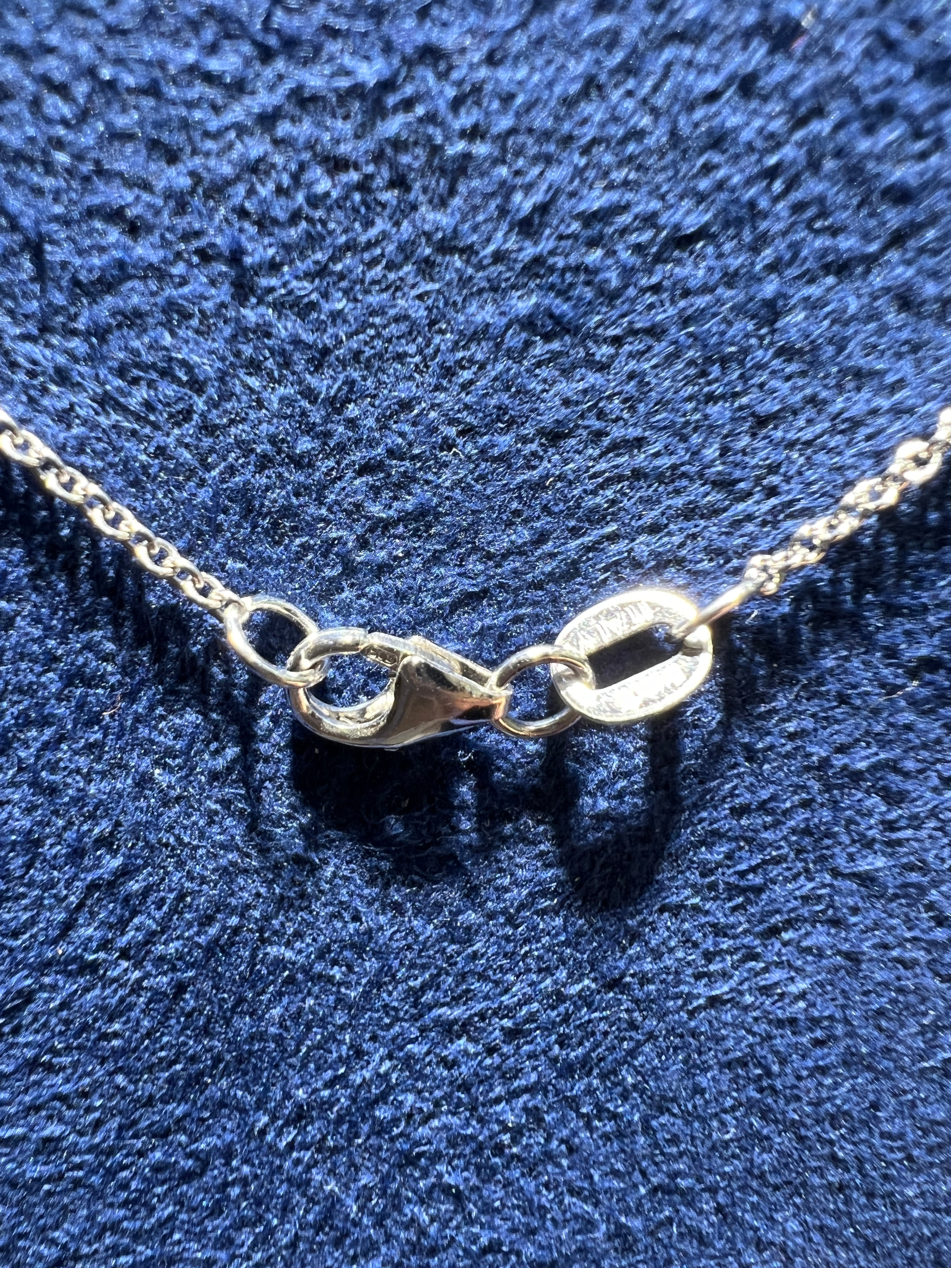 1CT Round Brilliant Lab Diamond Solitaire Necklace