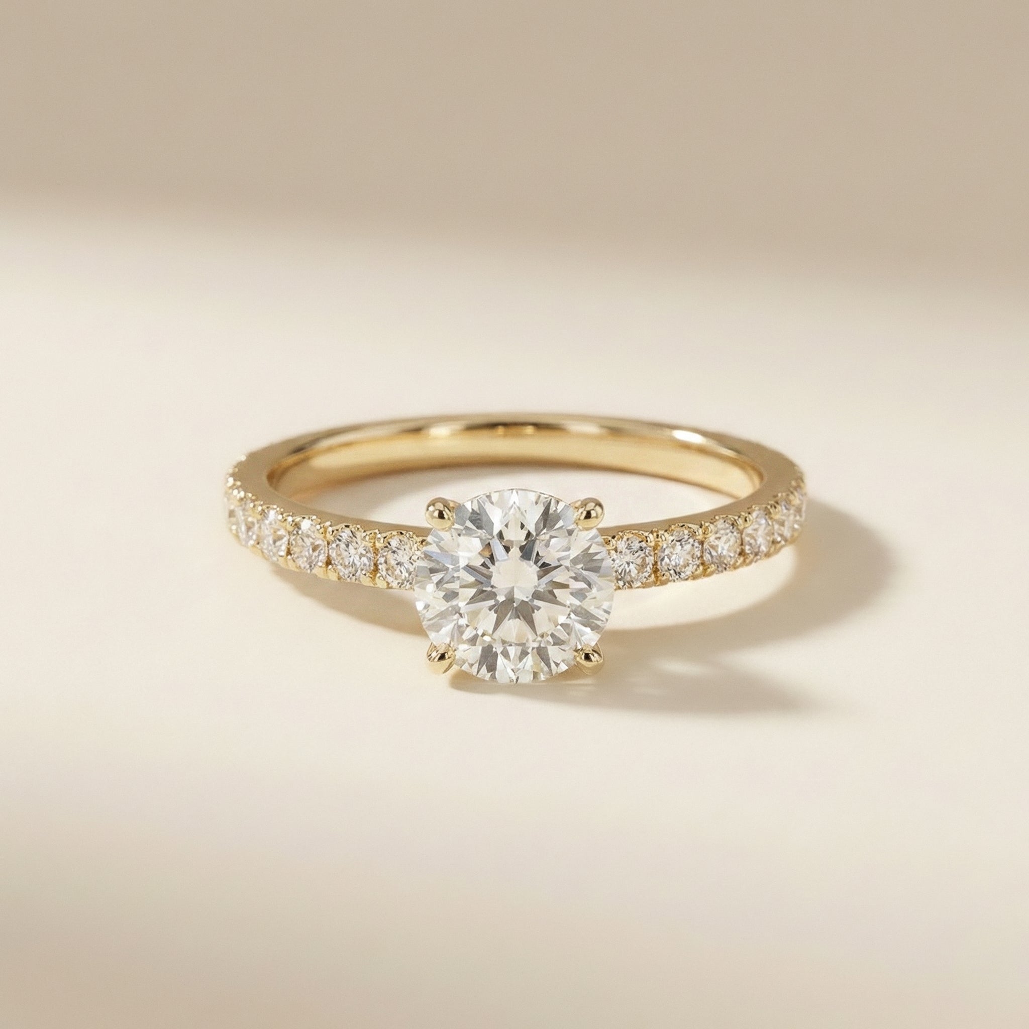 Pavé Engagement Ring Collection