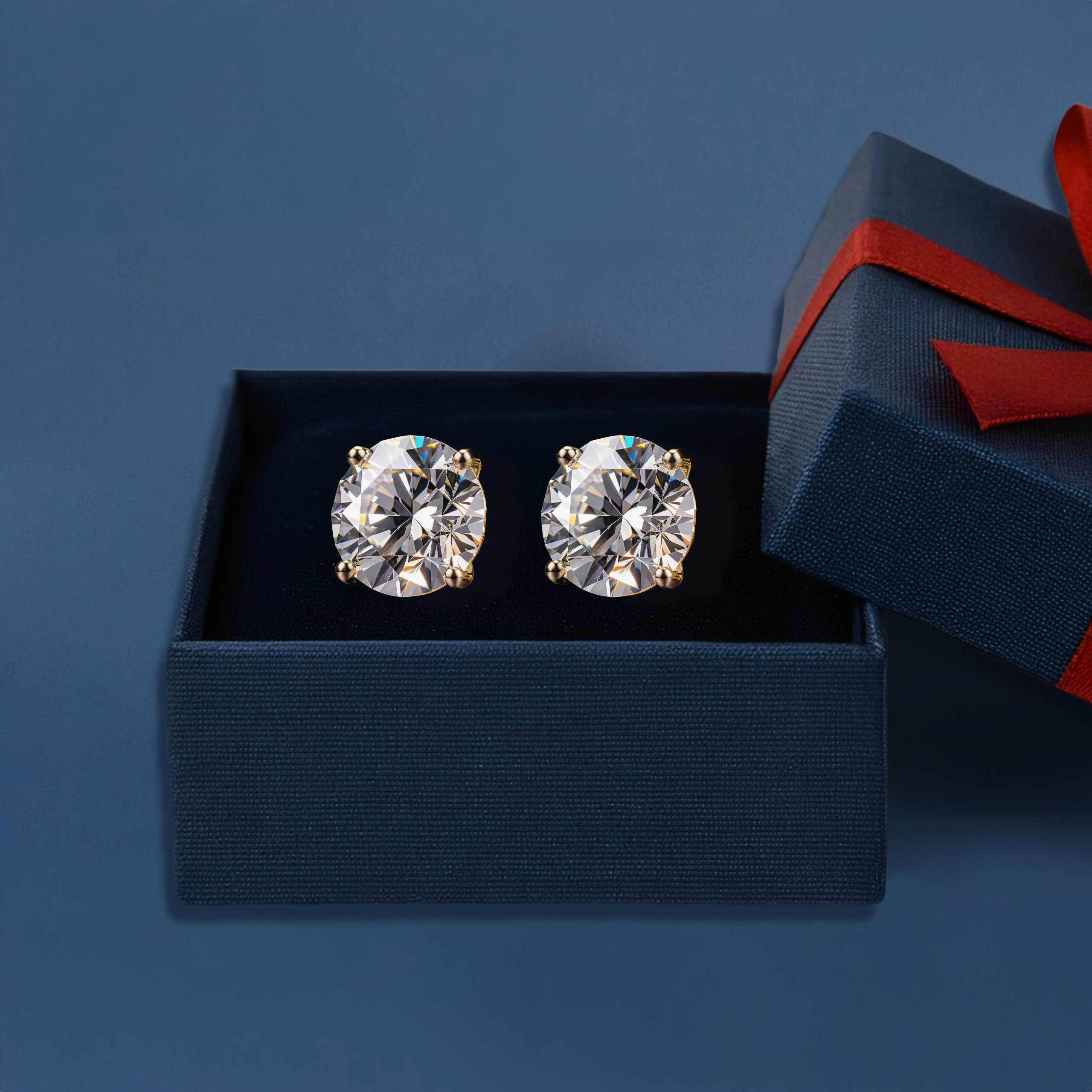 1ct Diamond Earrings – Black Friday Exclusive Gift