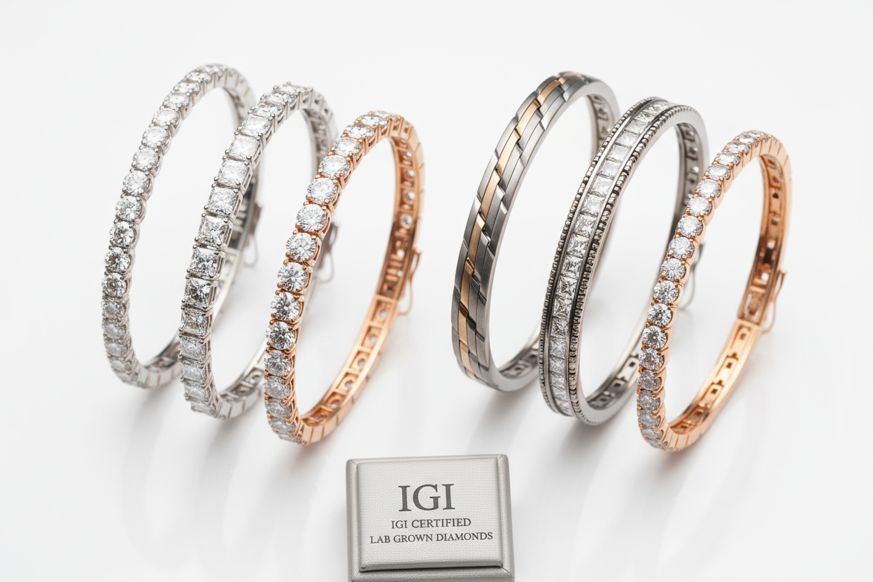 Located in Vancouver, https://luxurydiamonds.ca pride ourselves in our large selection of IGI-certified lab grown diamonds and in our luxury customer service experience, without the luxury price tag. We will help you create your unique diamond tennis bracelet, from women’s tennis bracelets to men’s tennis bracelets and everything in
between.