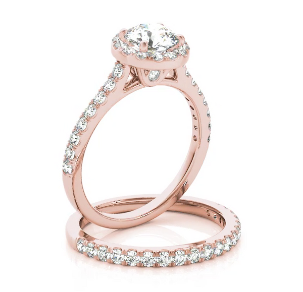 classic pink engagement rings