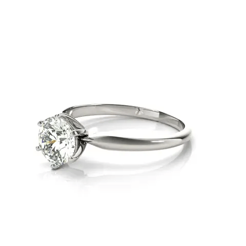 LUX-F1620-1.00 Round Brilliant Cut Six Prong Classic Solitaire
